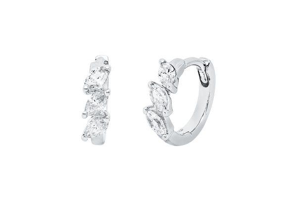 Brogle Classic Diamantcreolen