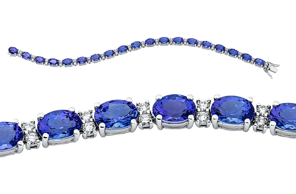 Brogle Selection Tansanitarmband