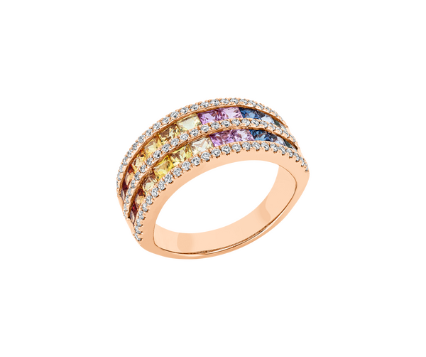 Brogle Classic Sapphire Ring Rainbow Brogle Classic Sapphire Ring Rainbow