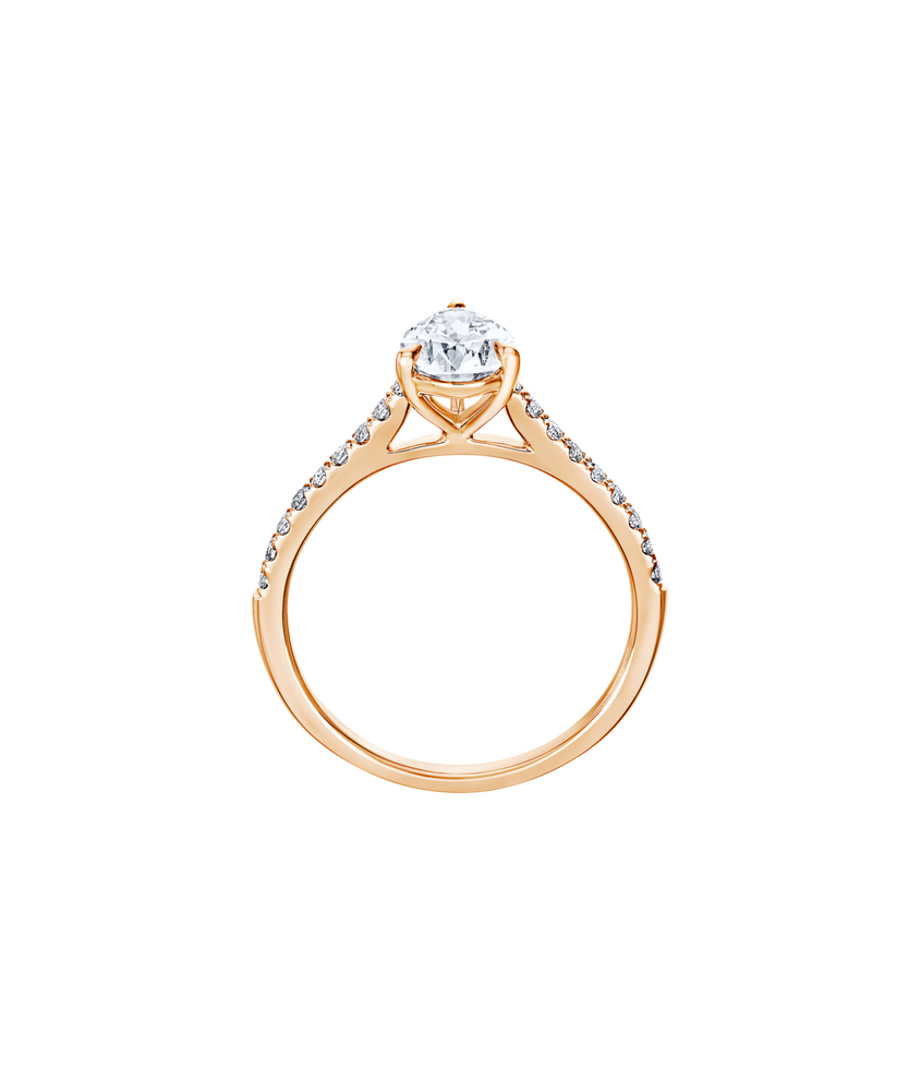 Brogle solitaire ring
