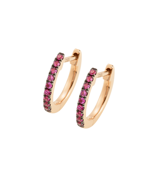 Ponte Vecchio Gioielli Promesse hoop earrings