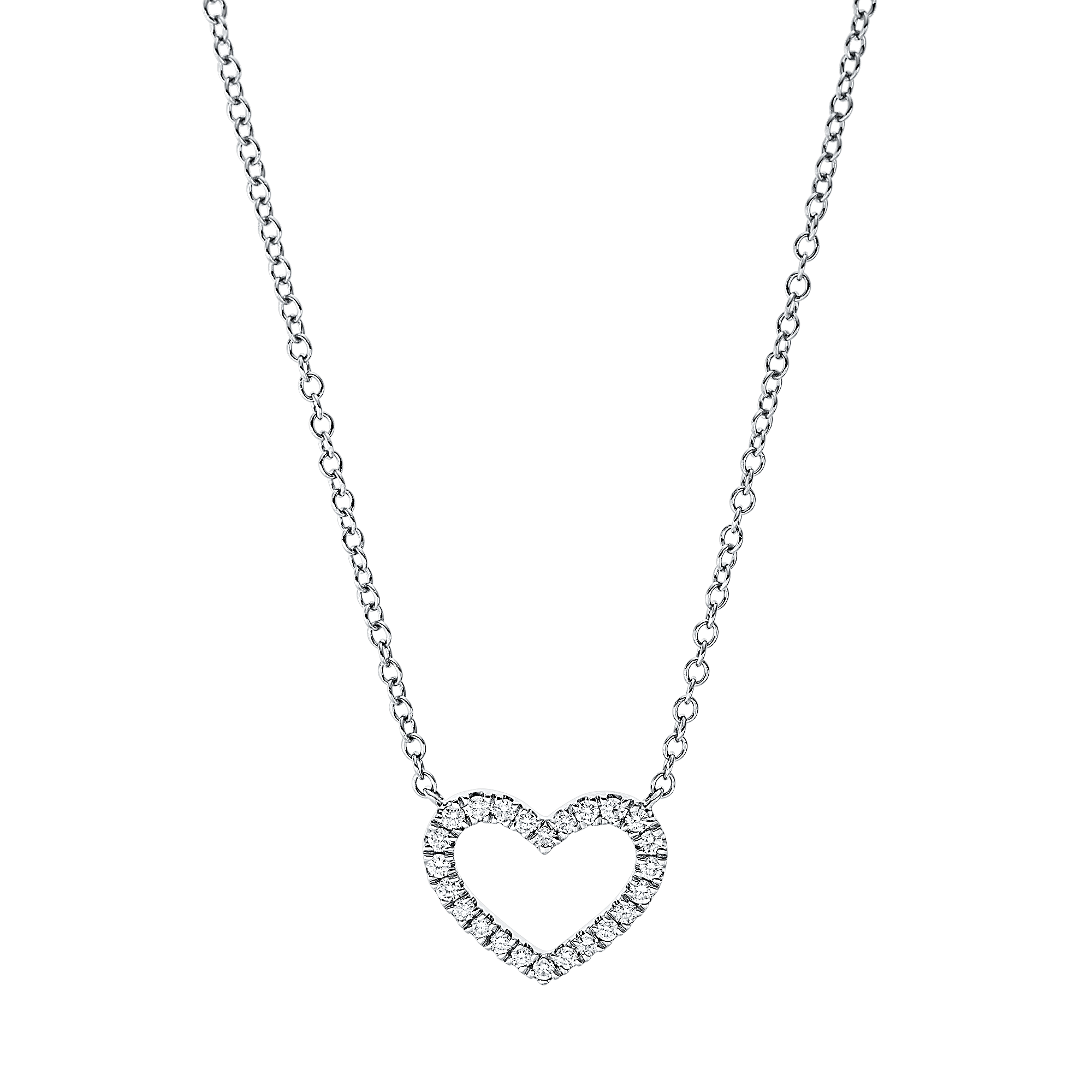 Brogle Classic Kette mit Diamantherz Brogle Classic Kette mit Diamantherz