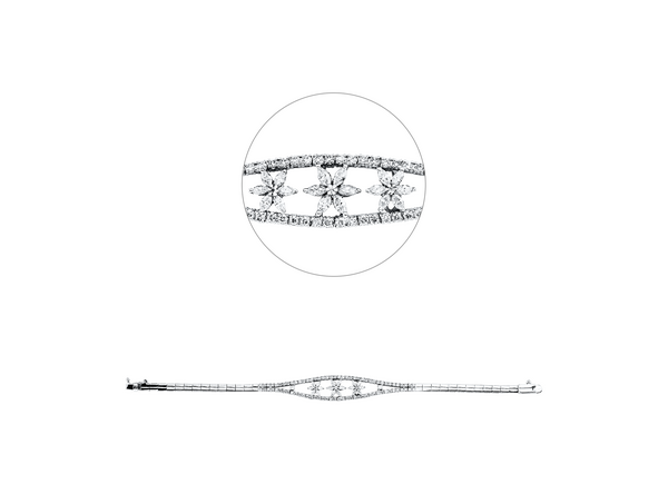 Brogle Selection diamond bracelet Brogle Selection diamond bracelet