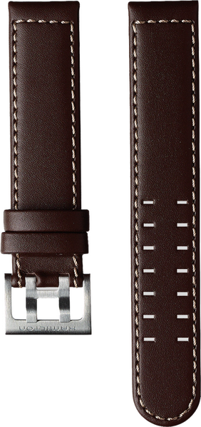 Hamilton Khaki Aviation brown calfskin strap