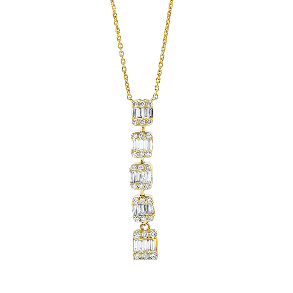 Brogle Classic necklace with diamond pendant