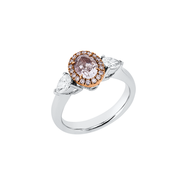 Brogle Selection Bicolor diamond ring