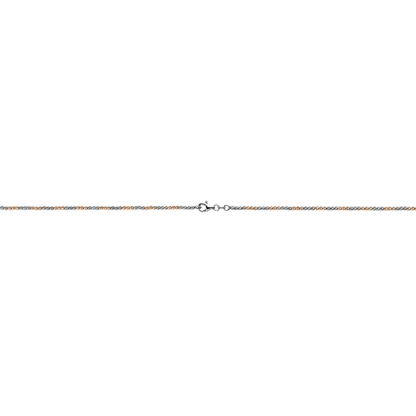 Brogle Classic bicolour ball chain diamond 1.8mm