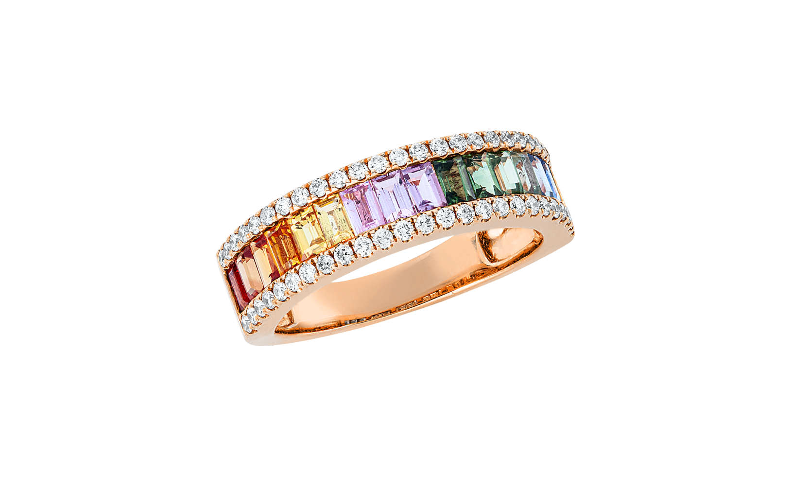 Brogle Classic Sapphire Ring Rainbow Brogle Classic Sapphire Ring Rainbow