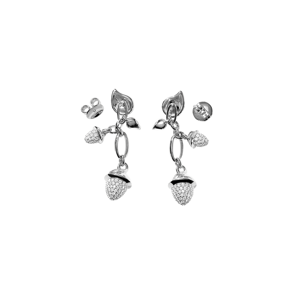 Tamara Comolli Mikado Diamond Pavé Earrings