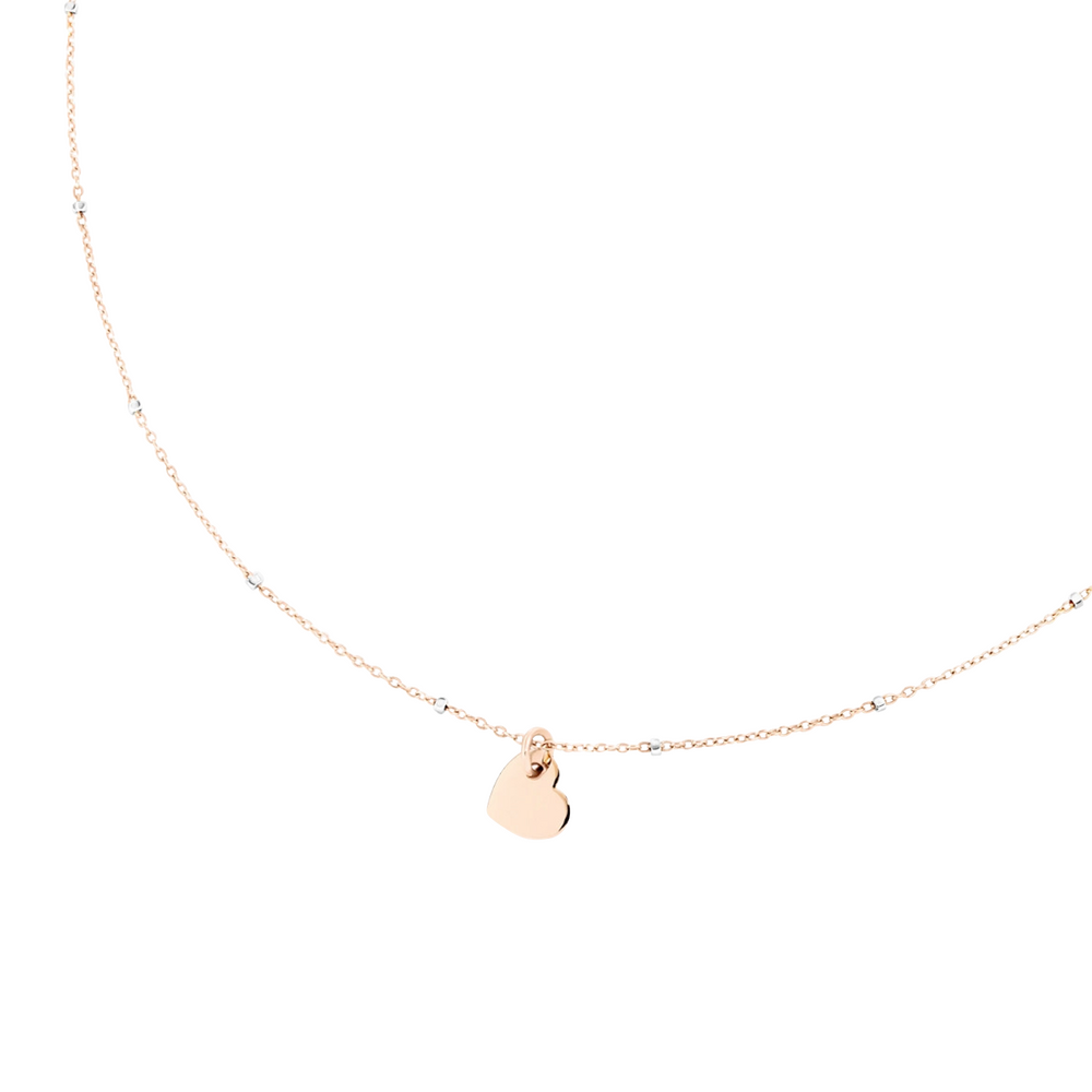 Dodo mini heart necklace with pendant