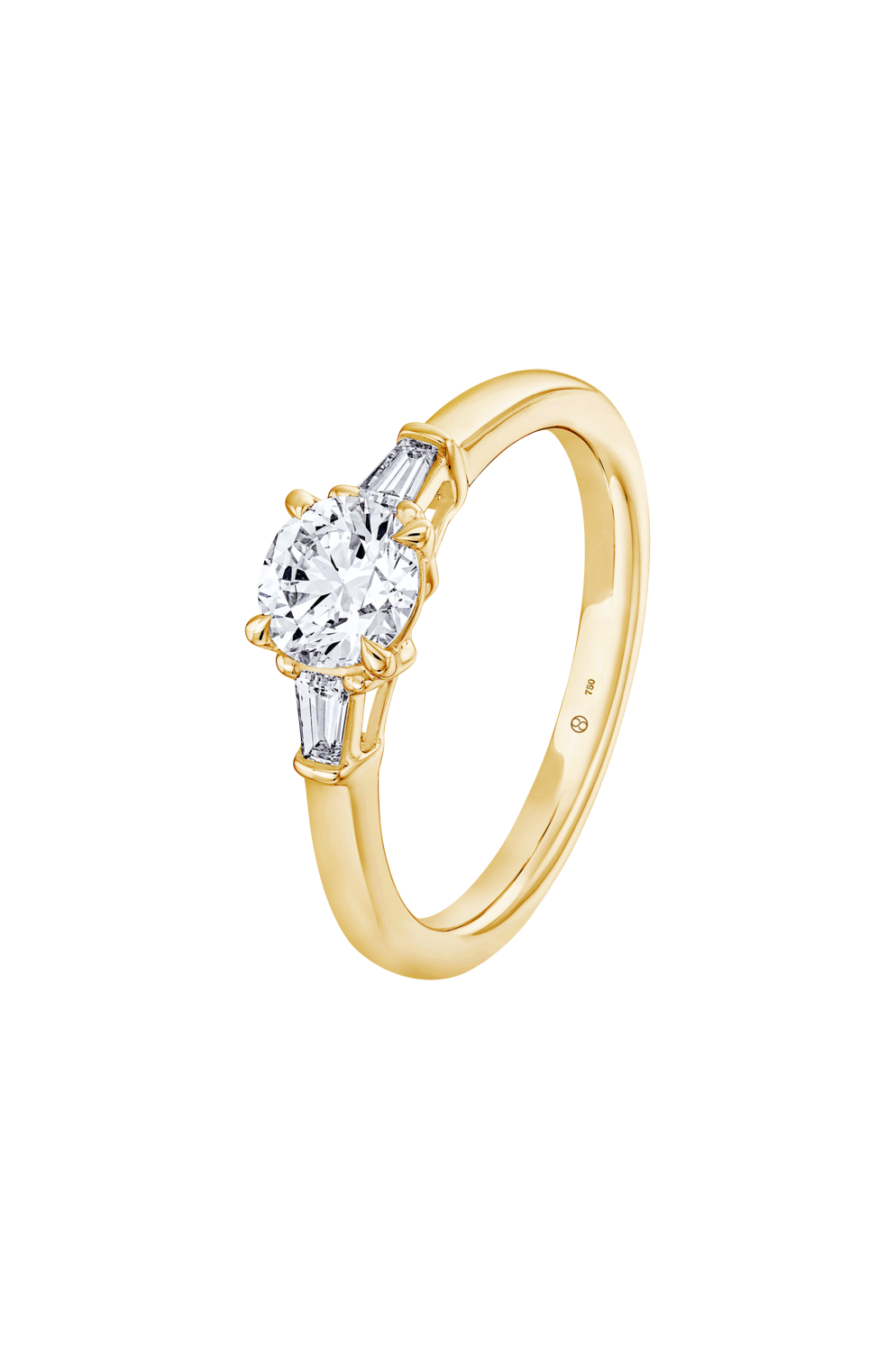 Brogle solitaire ring