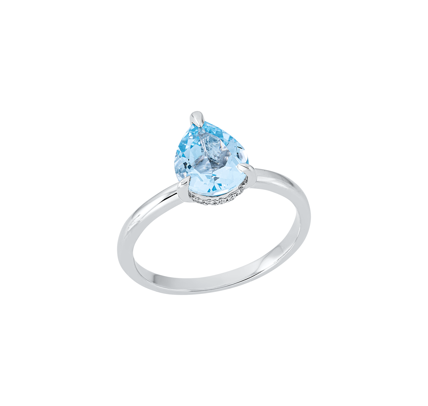 Brogle Classic Sky topaz ring Brogle Classic Sky topaz ring