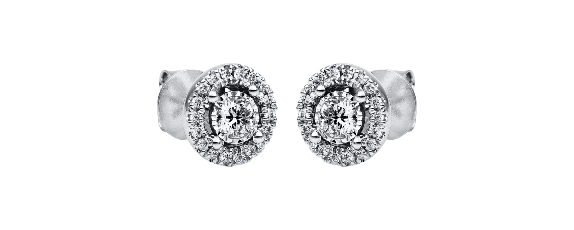 Brogle Selection Illusion Stud Earrings Brogle Selection Illusion Stud Earrings