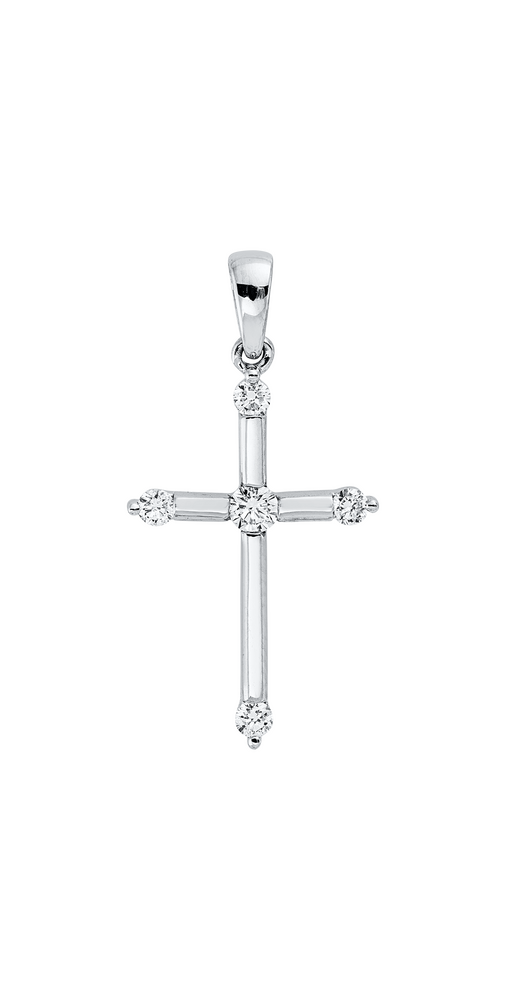 Brogle Classic Kreuzanhänger mit Diamanten Brogle Classic Kreuzanhänger mit Diamanten