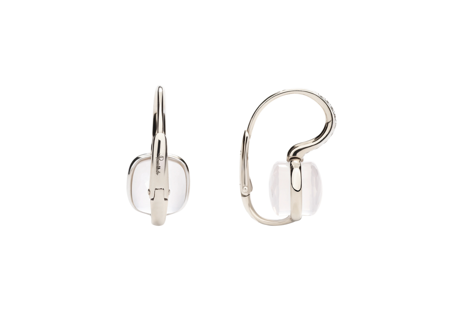 Pomellato Nudo quartz earrings