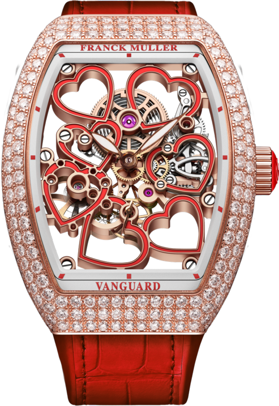Franck Muller Vanguard Heart Skeleton 42.3 x 32mm Franck Muller Vanguard Heart Skeleton 42.3 x 32mm