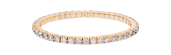 Brogle Selection flexible tennis bracelet Brogle Selection flexible tennis bracelet