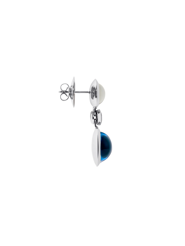 Tamara Comolli BOUTON 2 Cabochon Ocean Earrings Tamara Comolli BOUTON 2 Cabochon Ocean Earrings