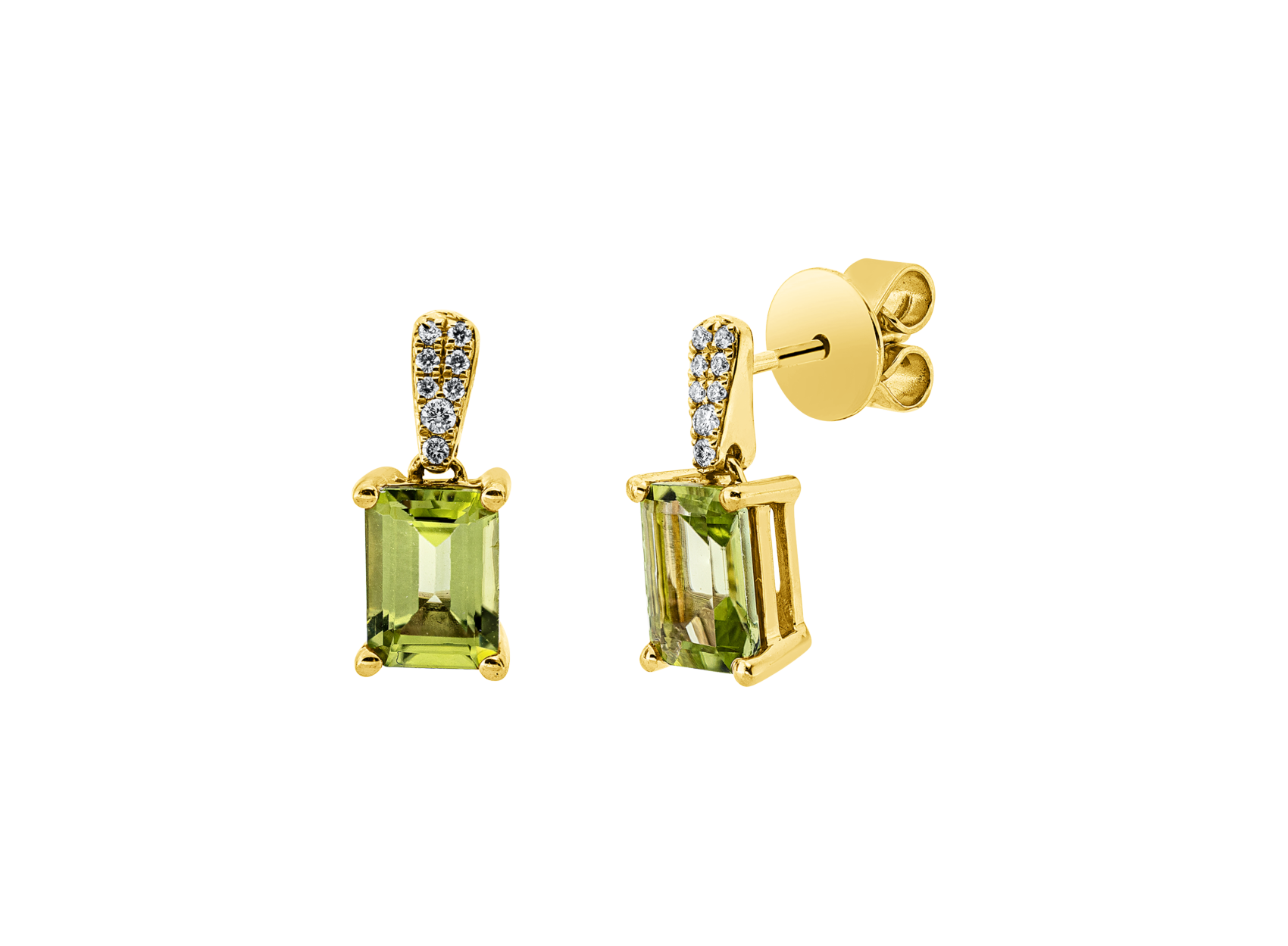 Brogle Classic Peridotohrstecker Brogle Classic Peridotohrstecker