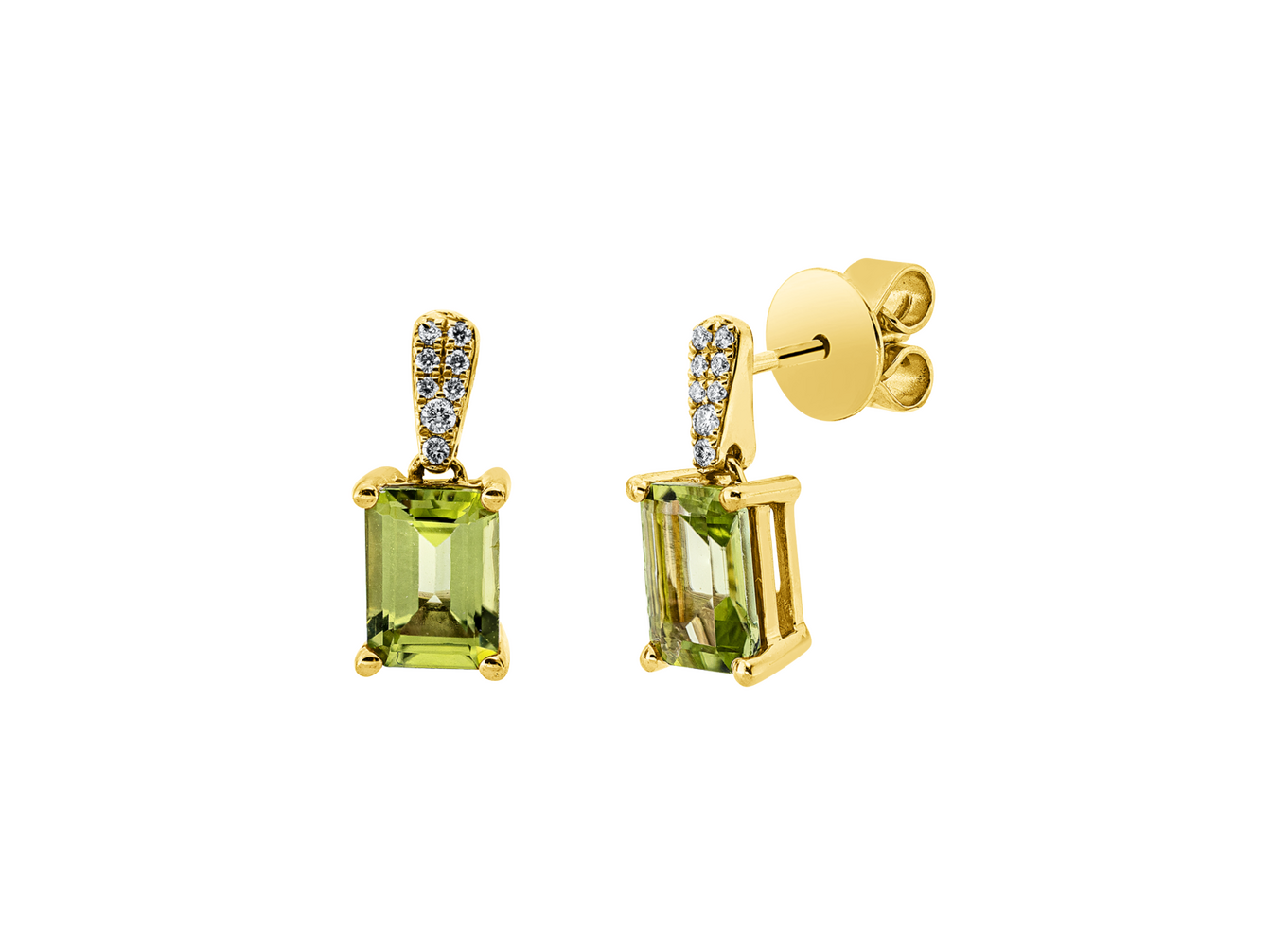 Brogle Classic Peridotohrstecker Brogle Classic Peridotohrstecker
