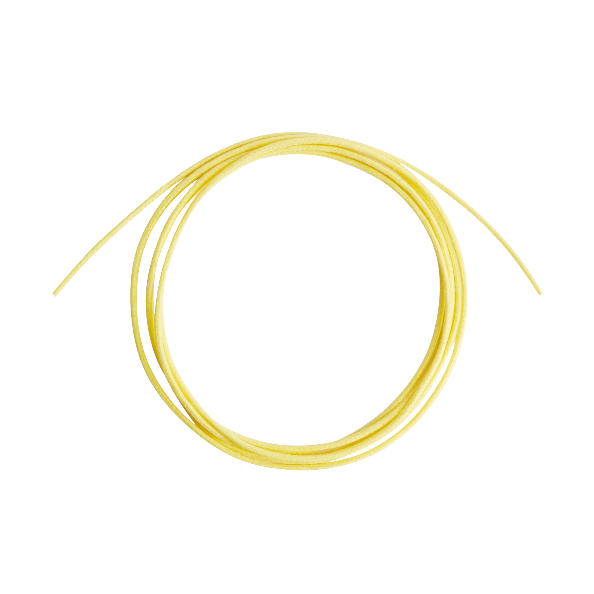 Dodo thin yellow cotton cord Dodo thin yellow cotton cord