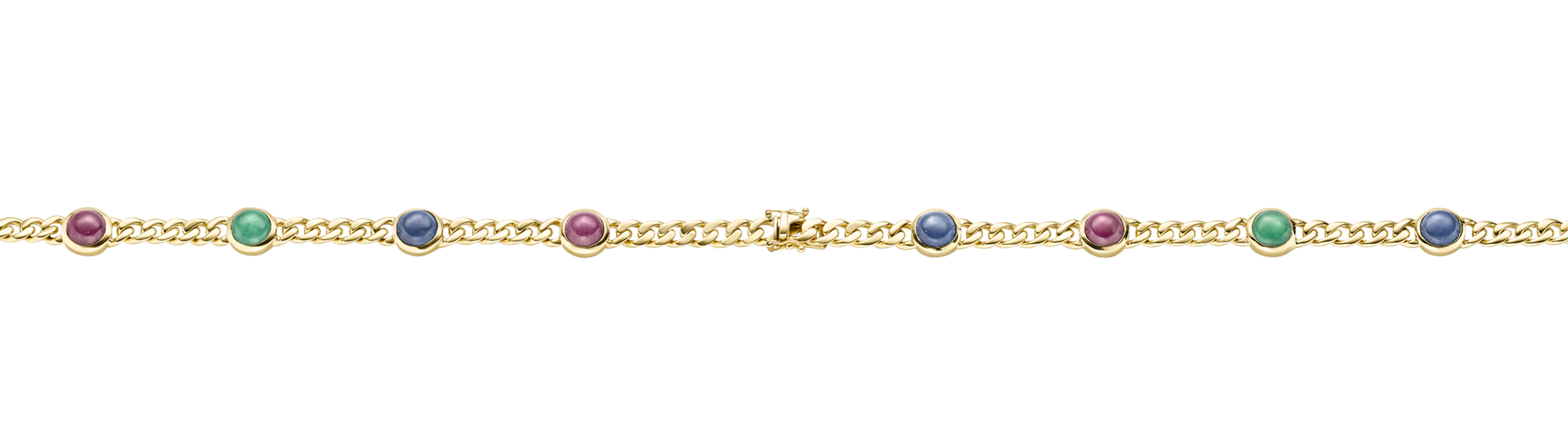 Brogle Classic colored stone bracelet