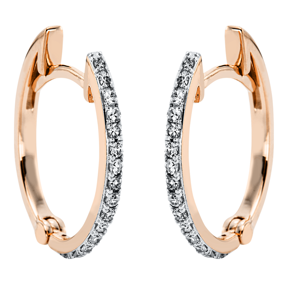 Brogle Selection Eternity diamond hoop earrings