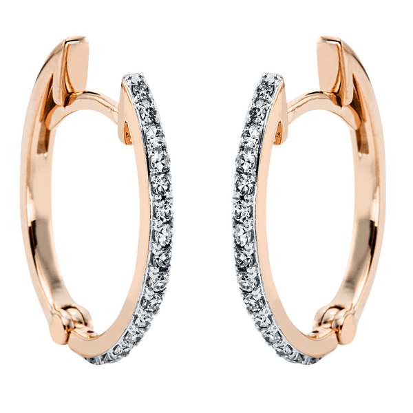 Brogle Selection Eternity diamond hoop earrings