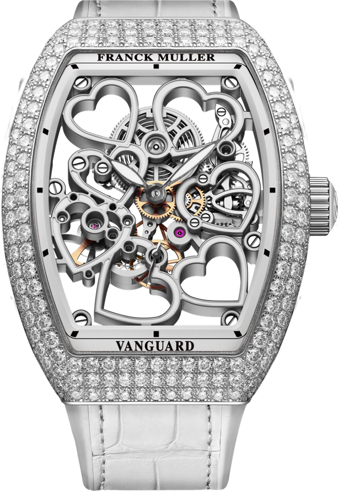 Franck Muller Vanguard Heart Skeleton 42,3 x 32mm