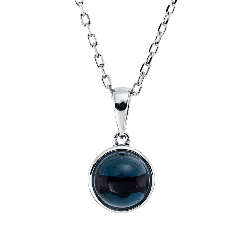 Brogle Classic necklace with London topaz pendant