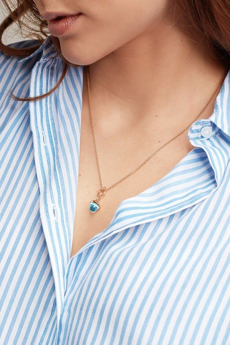 Tamara Comolli Mikado Flamenco Sky Topaz Pendant Tamara Comolli Mikado Flamenco Sky Topaz Pendant