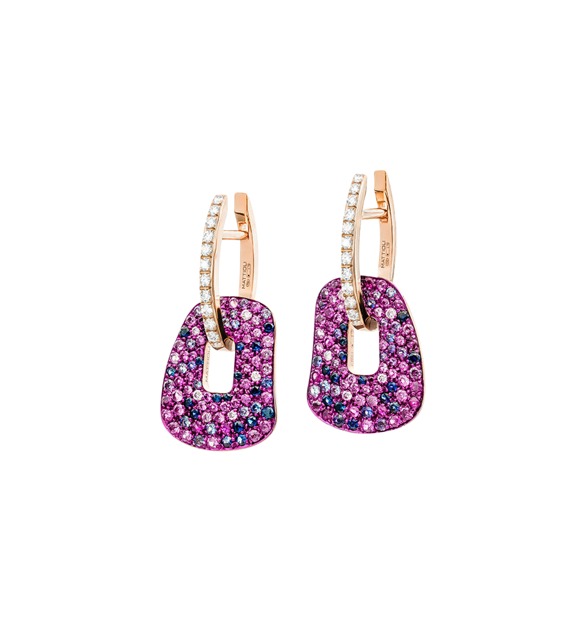 Mattioli Puzzle Unica kleine Ohrhänger Mattioli Puzzle Unica kleine Ohrhänger