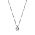 Brogle Selection solitaire necklace Marie up to 0.25 carat