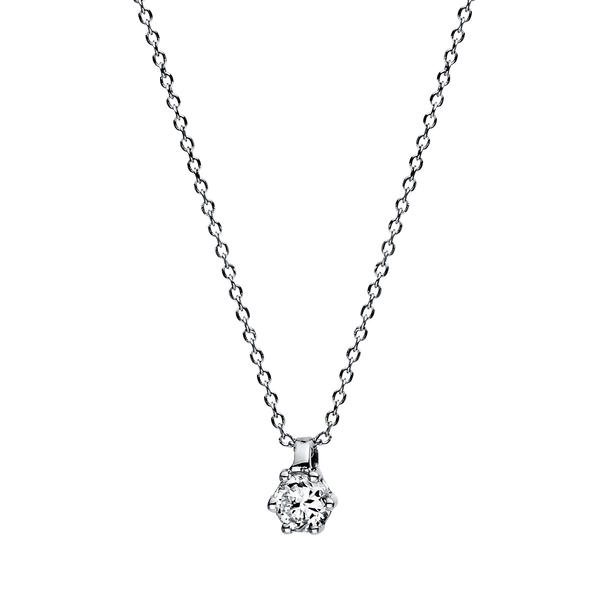 Brogle solitaire necklace Marie up to 0.25 carat Brogle solitaire necklace Marie up to 0.25 carat