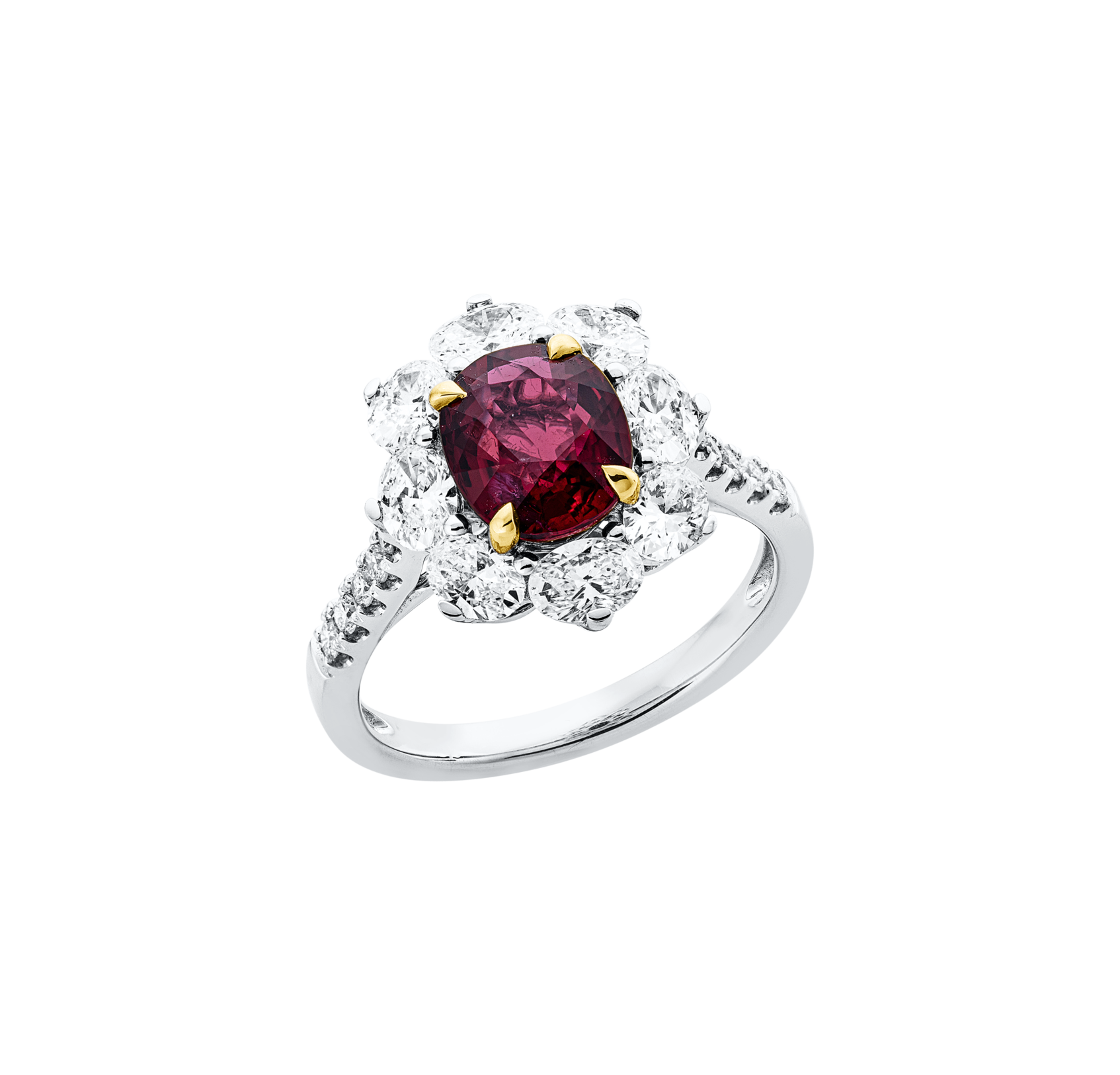 Brogle Selection bicolour ruby ring Brogle Selection bicolour ruby ring