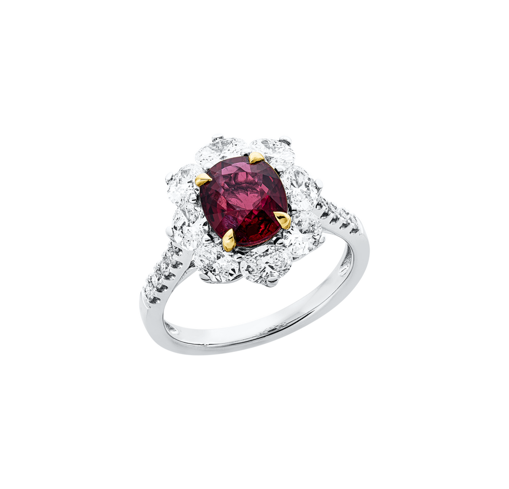 Brogle Selection bicolour ruby ring Brogle Selection bicolour ruby ring