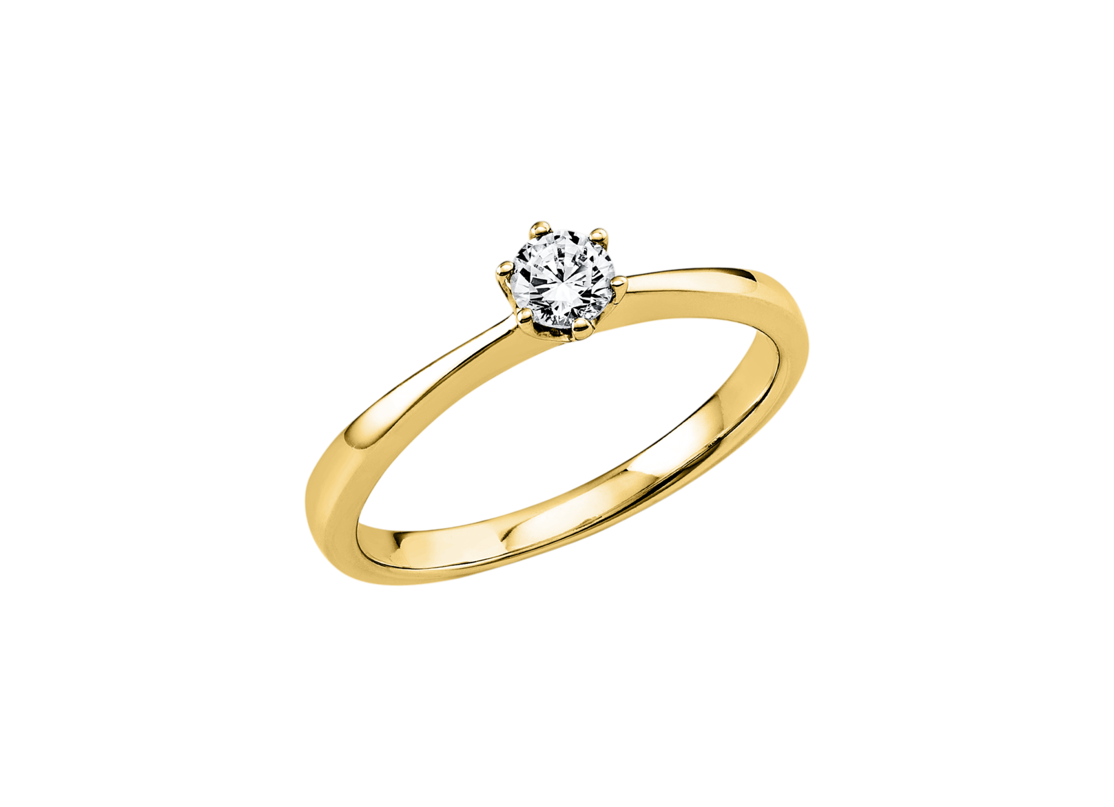 Brogle solitaire ring