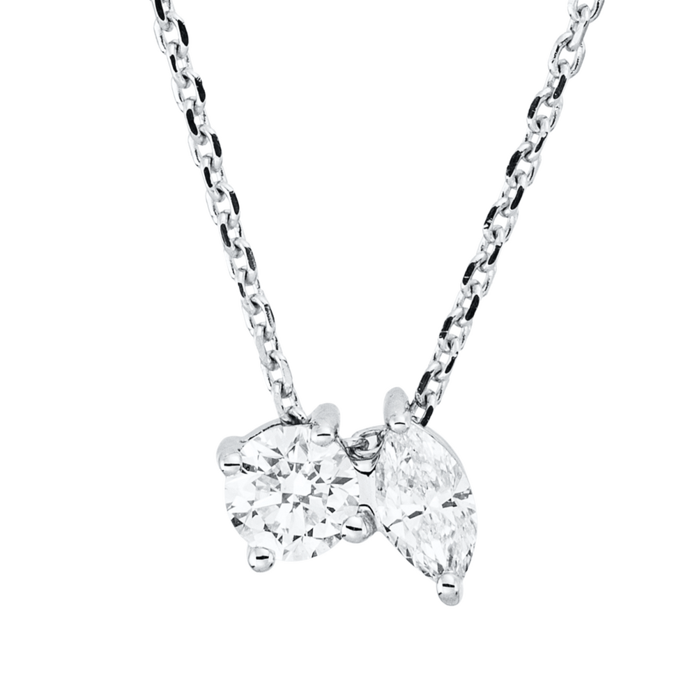 Brogle Classic Kette mit Diamantanhänger