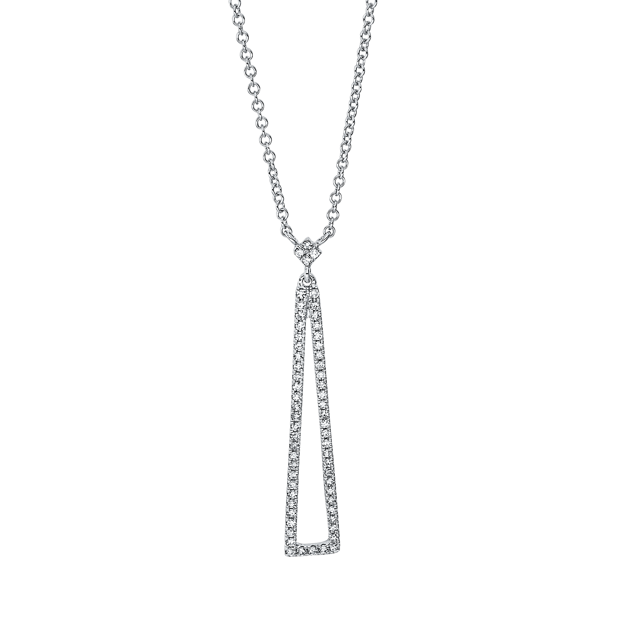 Brogle Classic necklace with diamond pendant Brogle Classic necklace with diamond pendant