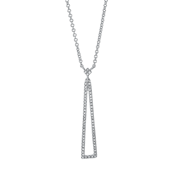 Brogle Classic necklace with diamond pendant Brogle Classic necklace with diamond pendant