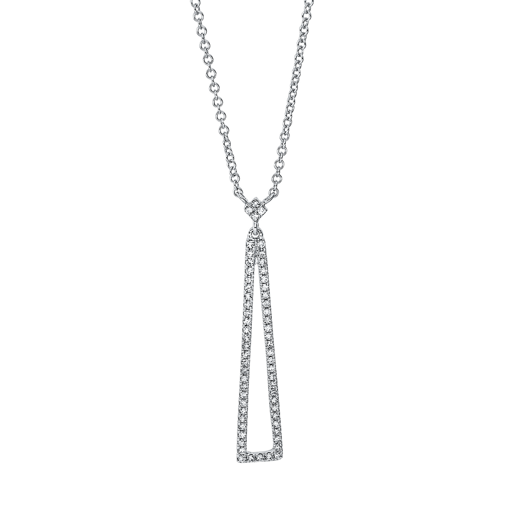 Brogle Classic necklace with diamond pendant Brogle Classic necklace with diamond pendant