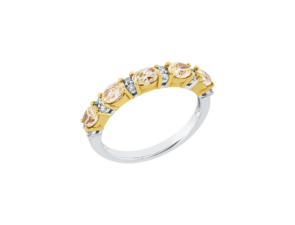 Brogle Classic Bicolor Diamantring