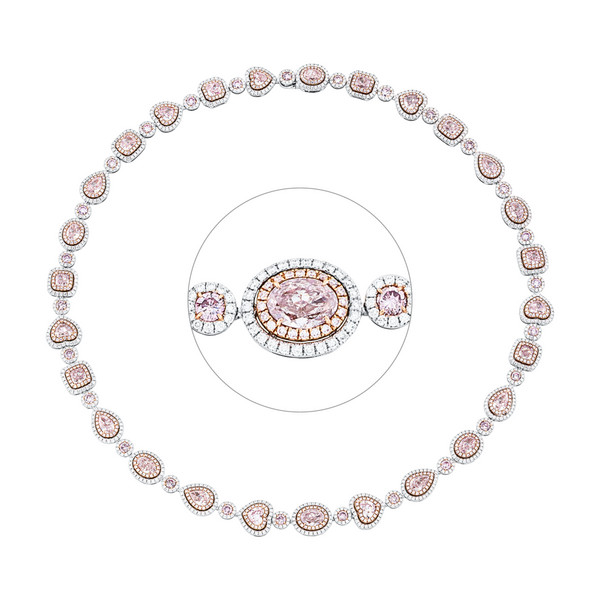 Brogle Selection Bicolor Diamantkette