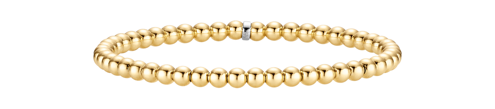 Brogle Classic Kugelarmband flexibel 4mm