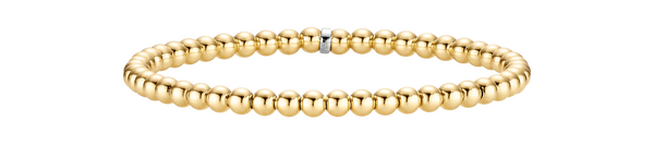 Brogle Classic ball bracelet flexible 4mm Brogle Classic ball bracelet flexible 4mm