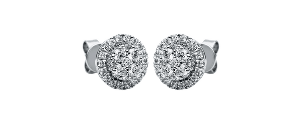 Brogle Classic diamond stud earrings Brogle Classic diamond stud earrings