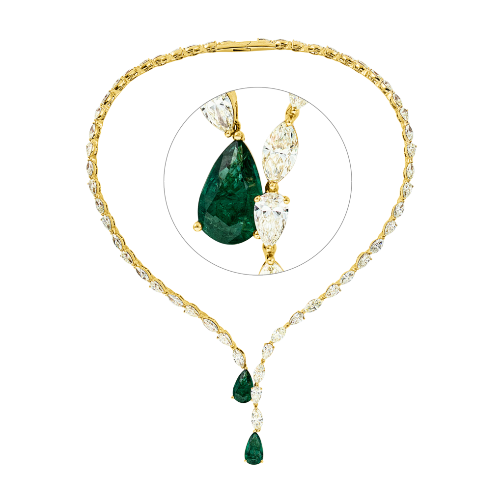 Brogle Selection emerald necklace