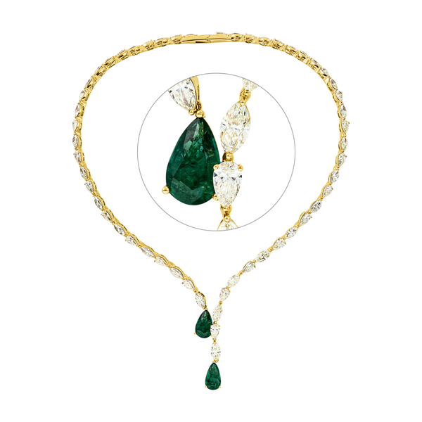 Brogle Selection emerald necklace