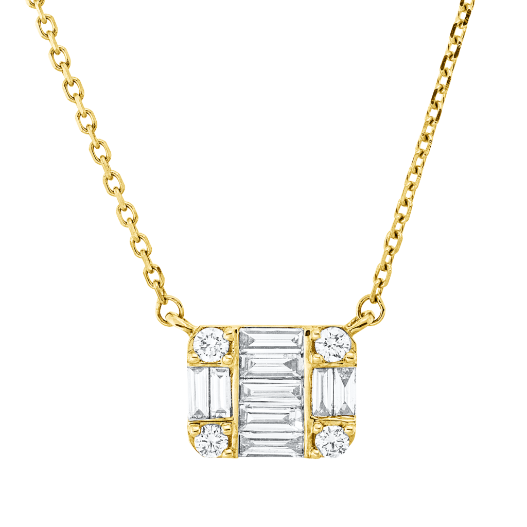 Brogle Classic necklace with diamond pendant