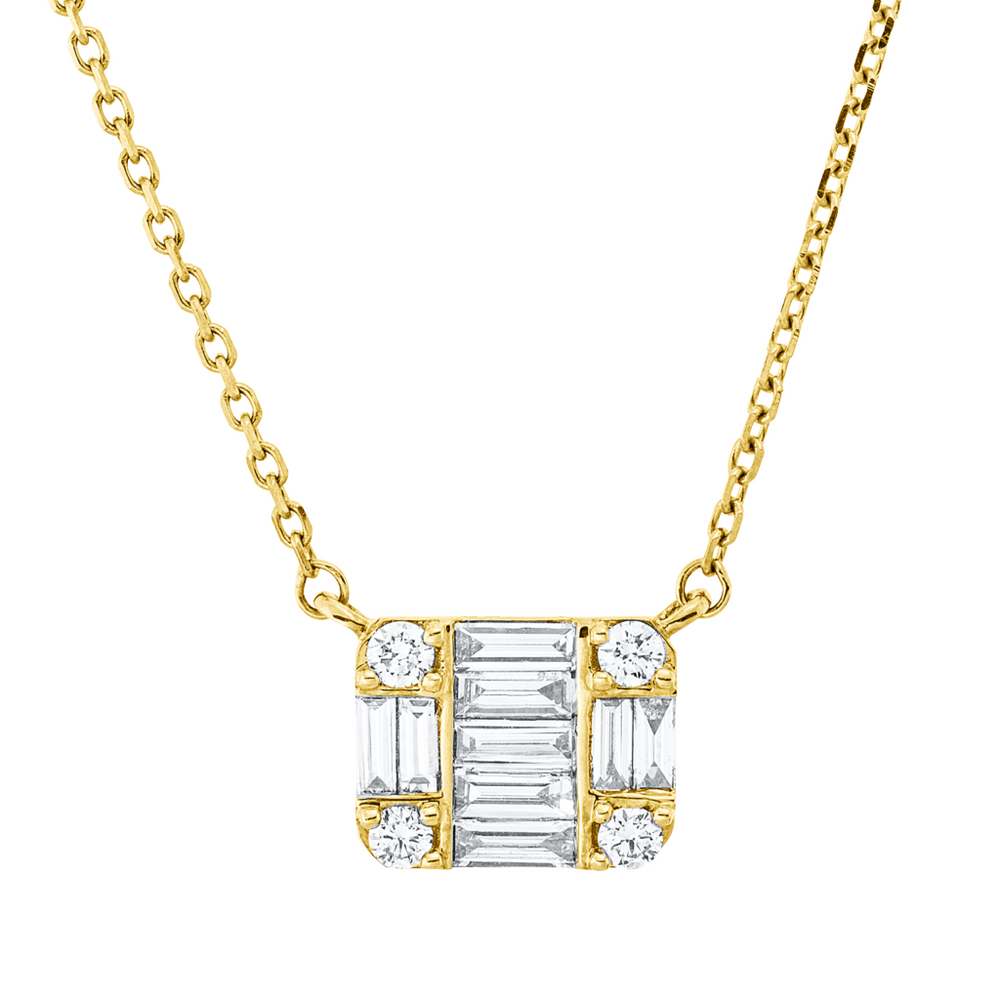 Brogle Classic necklace with diamond pendant